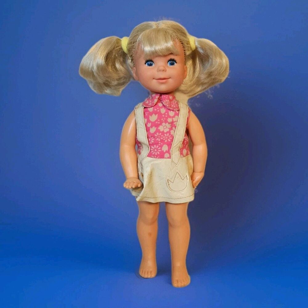 Mattel 😊 SHOPPIN' SHERYL  DOLL 1970 14" Shopping Cheryl Original Outfit